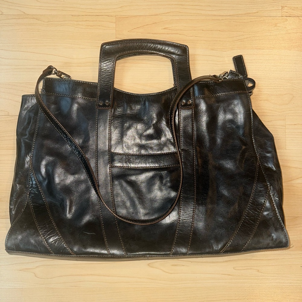 Vintage Kenneth Cole leather bag